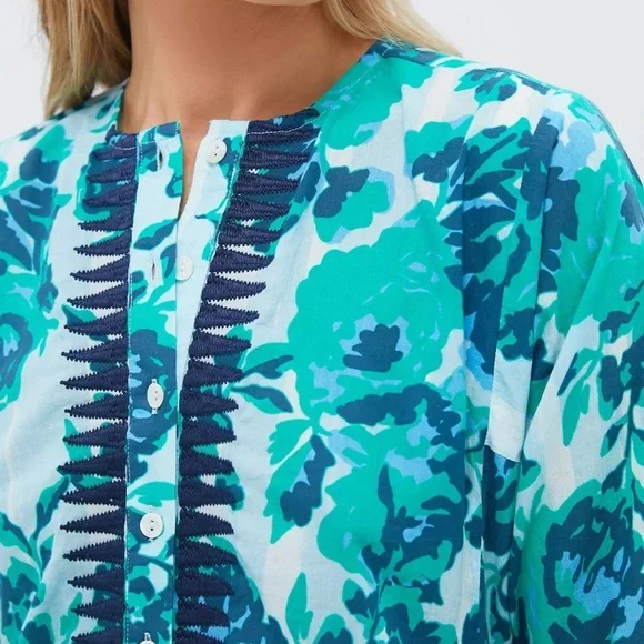 Tuckernuck Floral Midi Dress - Picture 4 of 8